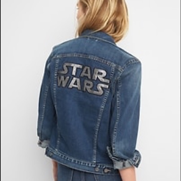 gap star wars denim jacket